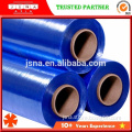 Certified Professional product protection Blue Color LLDPE Plastic Stretch Film